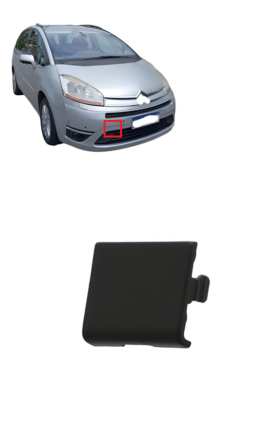 Tampa Reboque Parachoque Dianteiro Citro C4 grand Picasso 2007 2008 2009 2010