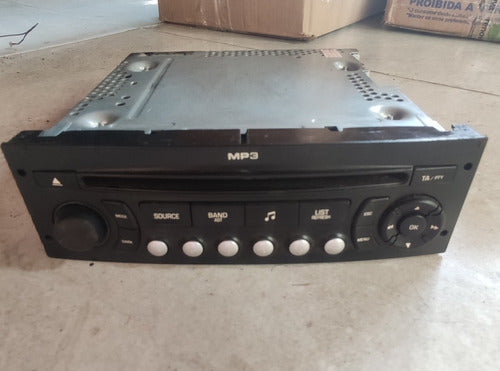 Rádio Cd Player Original C4 Pallas Vtr 2008 2011 96750248xt