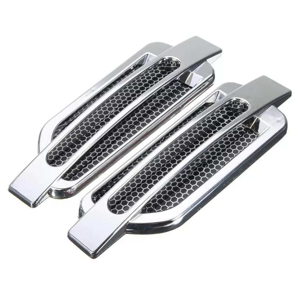 Scoop Entrada de Ar Lateral Universal Tunning Par Evoque Discovery Golf Jetta Amarok Civic Ranger