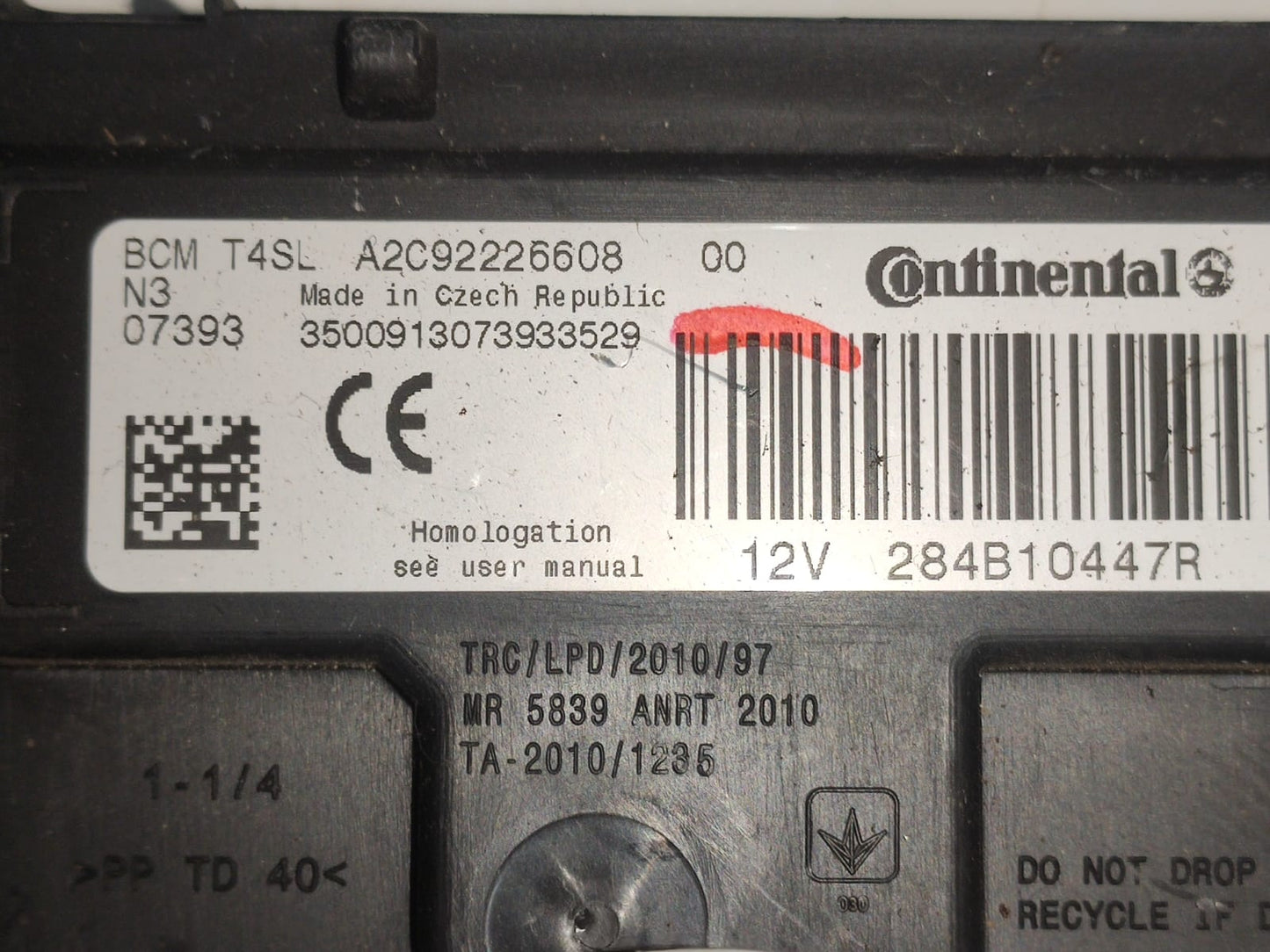 Modulo Bcm Conforto Logan Sandero Duste 2015 2020 284b10447r