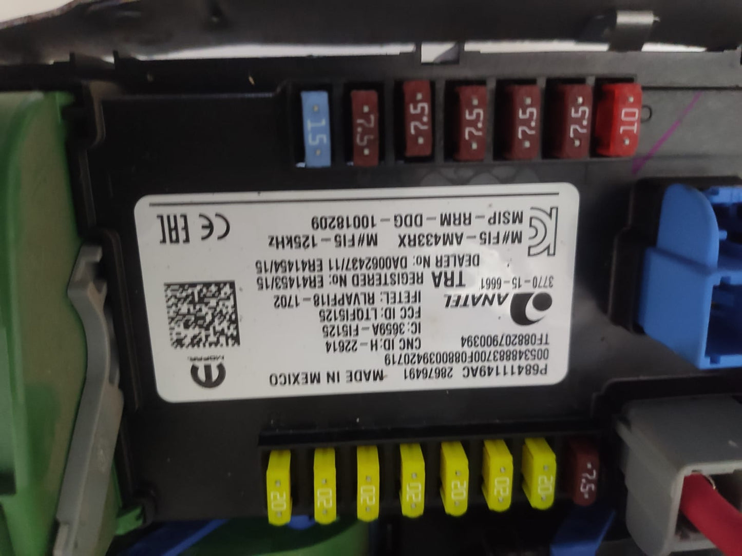 Modulo Bcm Caixa de Fusiveis p68411149ac 28676491 10018209