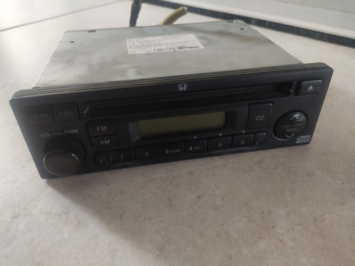 Rádio Cd Player Hon Fit Original Comando Ar 08a52sad800001