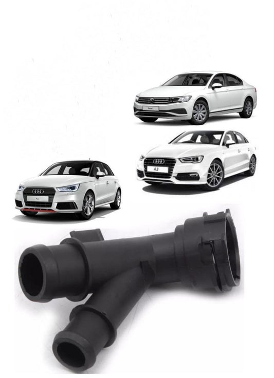 Tubo Flange Conector Radiador Água A1 A3 A4 A5 TT Golf Passat Jetta 1.8 2.0 2013 2014 2015 2016 2017 2018 5Q0122291AL