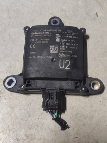 Módulo Sensor Ponto Cego Corolla Cross 881620a020 Srr3-a 00c2131500084