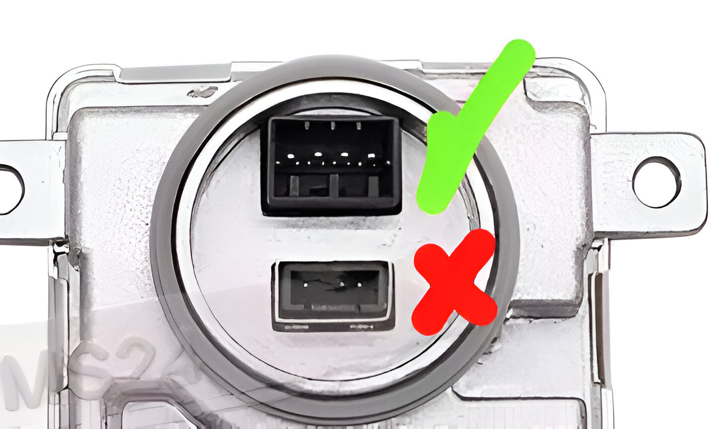 Chicote Conector Plug de Energia  Modulo  Xenon D3s Jetta Golf Passat Tiguan 2011 2012 2013 2014 2015 2016 2017 Cabo Fio