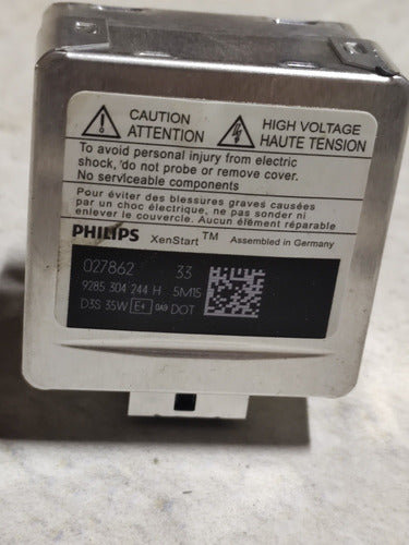 Lâmpada Xenon Philips Original D3s 9285304244m 027862 Aud