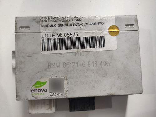 Módulo Sensor Estacionamento Bm 323 325 2000 2001 2002 2003 66216916405