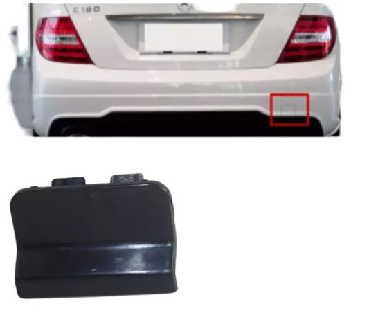 Tampa Reboque Parachoque Traseiro Merced W204 C180 C200 C250 C300 C350 Amg 2007 2008 2009 2012 2013 2014 A2048856223