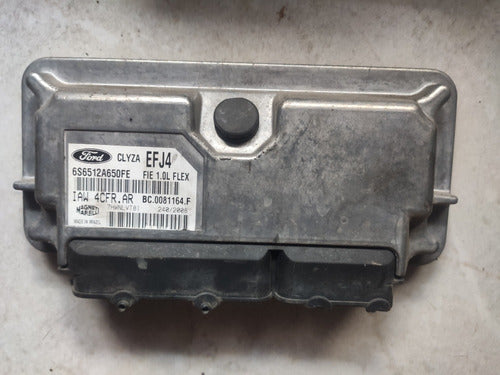 Módulo De Injeção Ford Fiesta 1.0 6s6512a650fe Clyza Aefj4