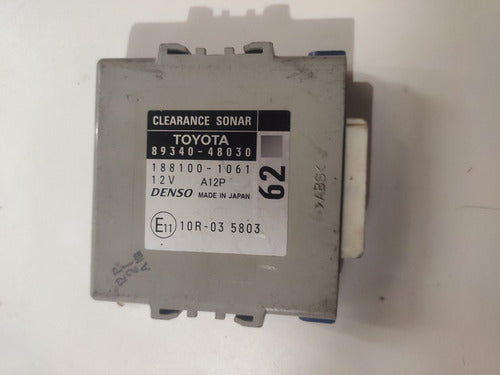 Modulo Sensor Estacionamento Rx350 2010 2011 2012 2013 2014 8934048030 1881001061 10r035803