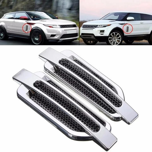Scoop Entrada de Ar Lateral Universal Tunning Par Evoque Discovery Golf Jetta Amarok Civic Ranger