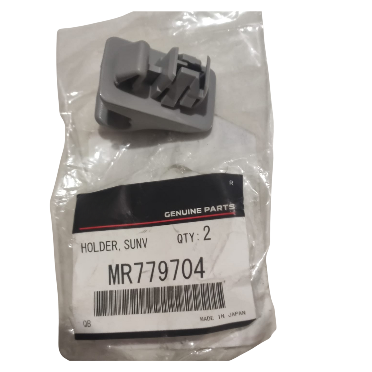 Suporte Presilha Grampo Para Sol Cinza Mitsubis Pajero Full Tr4 IO 2002 2003 2004 2005 2006 2015 MR779704 MR779705