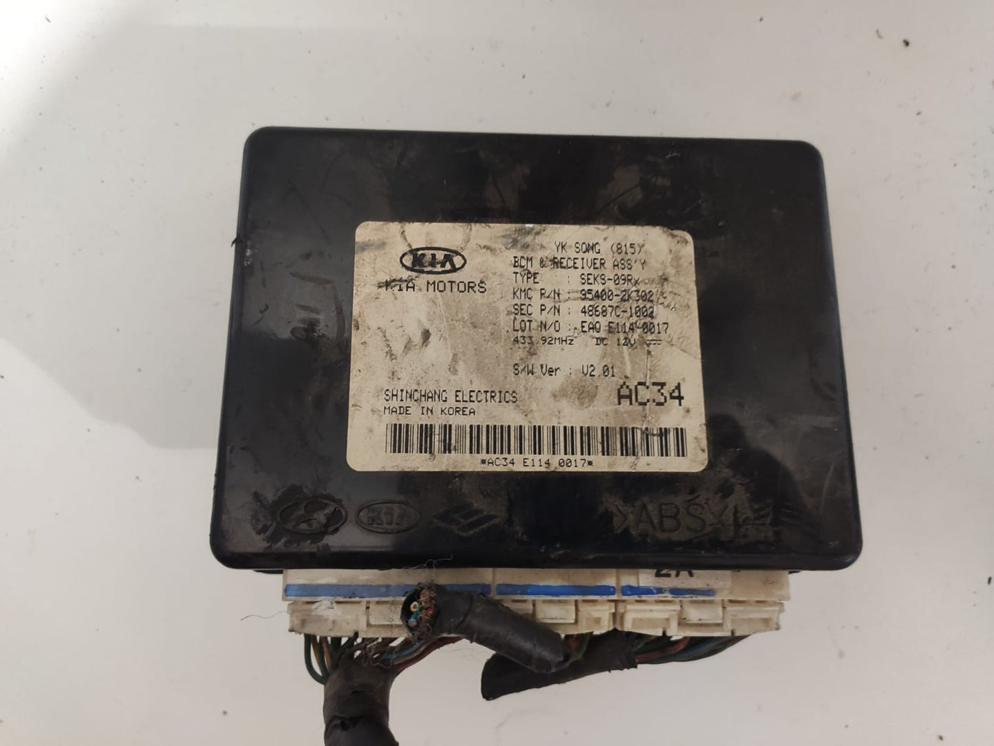 Modulo Bcm Conforto Ki Soul 2010 2011 954002k302 Conector