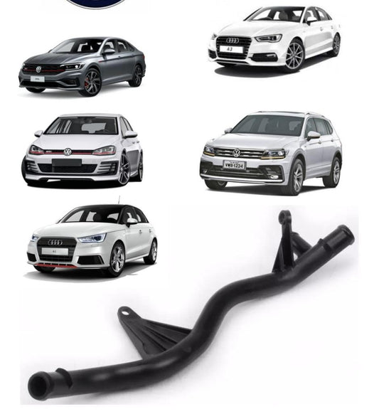 Tubo De Água Refrigeração Aud A3 S3 A1 Q3 TT Tiguan Golf Jetta Passat Polo 2015 2016 2017 2018 5Q0121070AB 5Q0121070BR