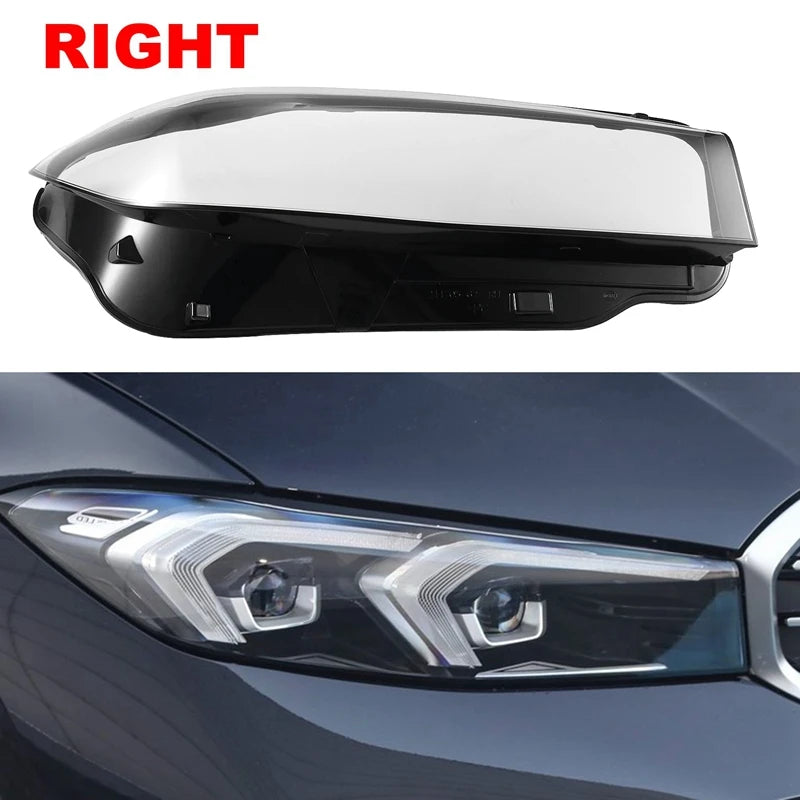 Lente do Farol Dianteiro Direto BMW 3 Series G20 G28 320I 330I 325Li 2023 2024 Passageiro