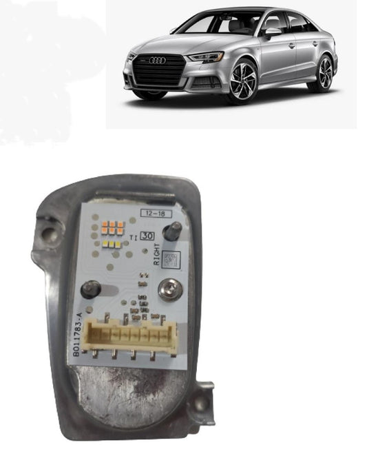 Modulo Reator Farol Drl Led Esquerdo Aud A3 S3 2017 2018 2019 2020 8v0998473a 900771302 Sportback Quattro Motorista