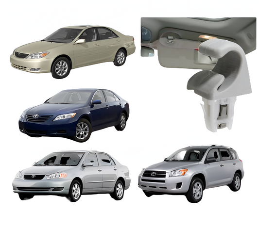 Suporte Presilha Grampo Para Sol Cinza Toyo Corolla Camry Prius Rav4 2003 2004 2005 2006 2007 2008 2009 2010 2011 2012