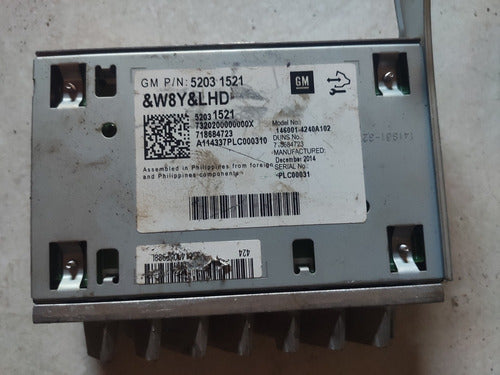 Módulo Amplificador Som Original S10 Trailblazer 52031521 &w8y&lhd 718684723