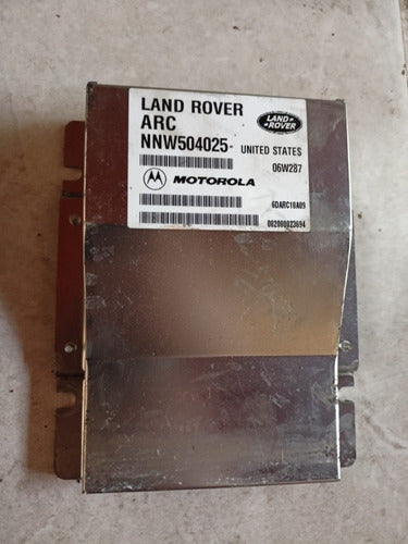 Módulo Comunicação Motorola Land Range Rover Sport Nnw504025 06w287 6darc10a09