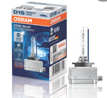Lâmpada D1s Xenon Osram Farol Sorento Xc60 C4 Pallas Sonata Azera Santa Fe Vera Cruz Bm 320i 328i 5500k Branco 66144cbi
