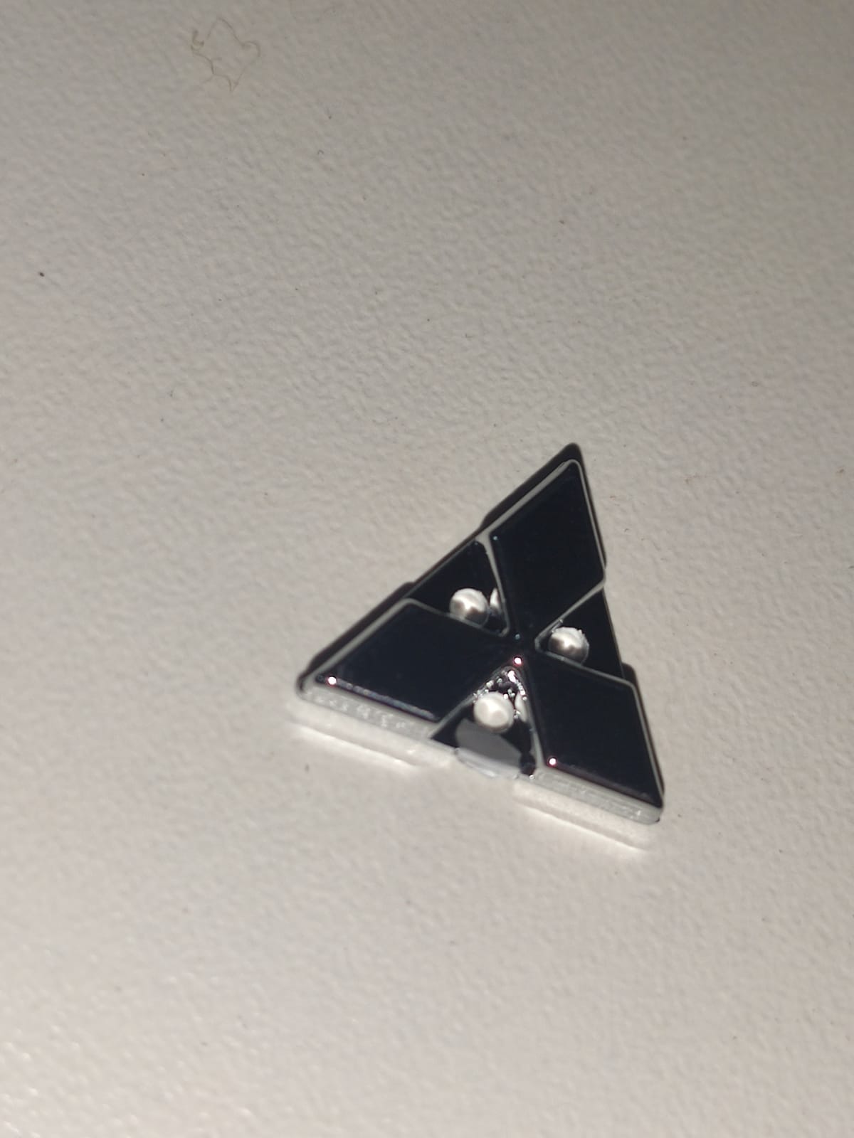 Emblema Logo Da Chave Mitsubis Asx Pajero Full Tr4 Outlander Lancer 2007 2008 2009 2010 2011 2012