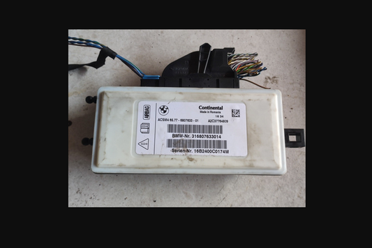 Módulo Do Airbag Bm 6577680763301 Acsm4 A2c37764809 Origina