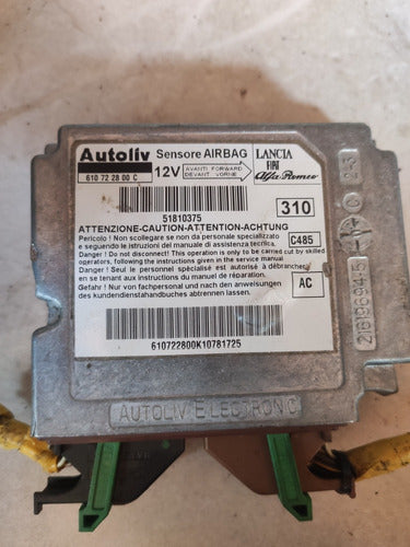 Módulo Airbag Fia Punto 2008 2009 2010 2011 2014 51810375