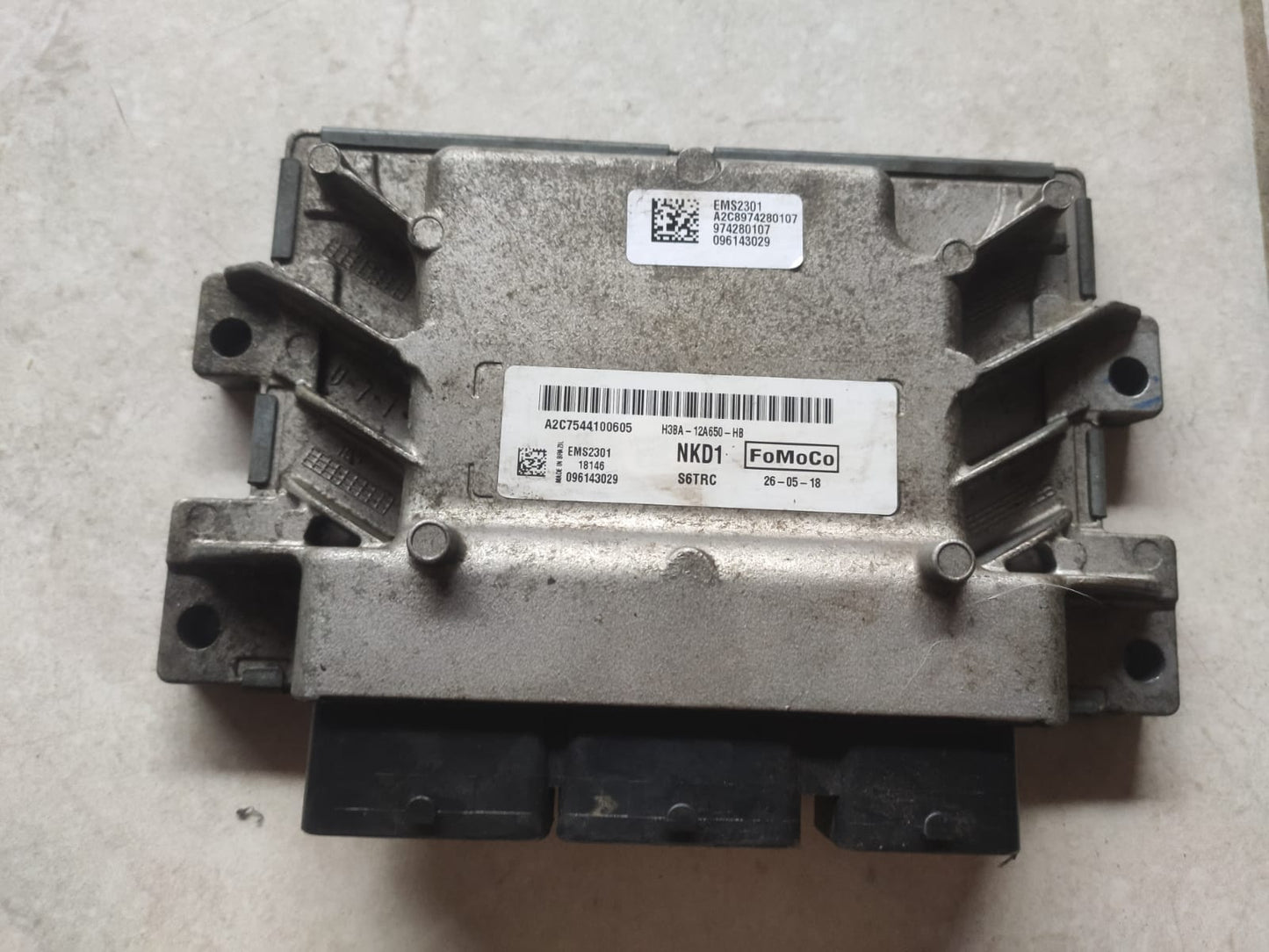 Modulo de Injeção Ford Ka 1.0 3cc 2013 2014 2015 2016 2017 h3ba12a650hb A2c7544100605