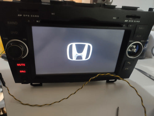 Tela Multimídia Rádio Hon Cr-v 2007 2008 2009 2010 2011