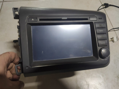 Radio Multimídia Central Android Hon Civic 2012 2013 2015