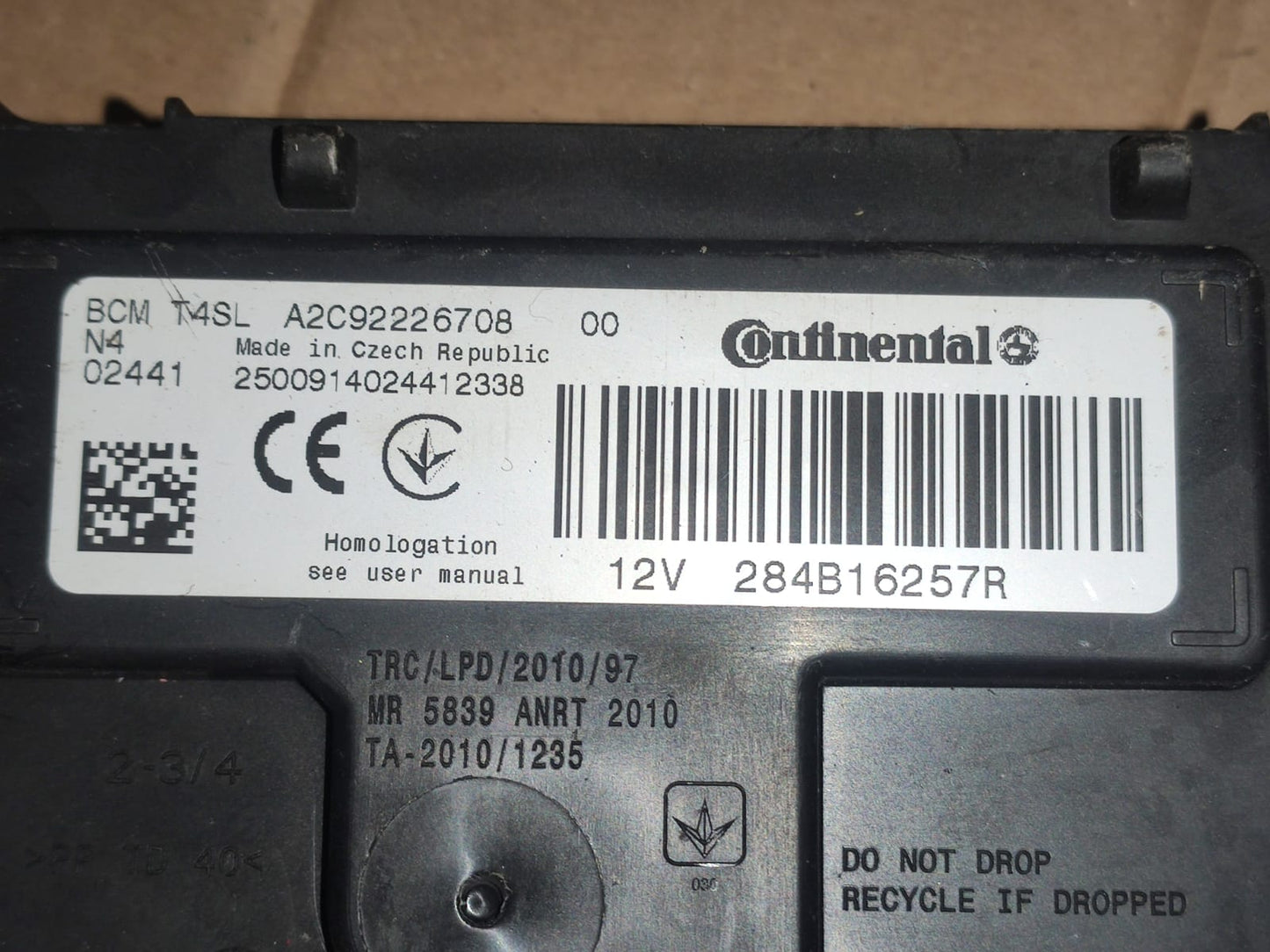 Modulo Bcm Clio Sandero Logan 19-20 A2c92226708 284b16257r
