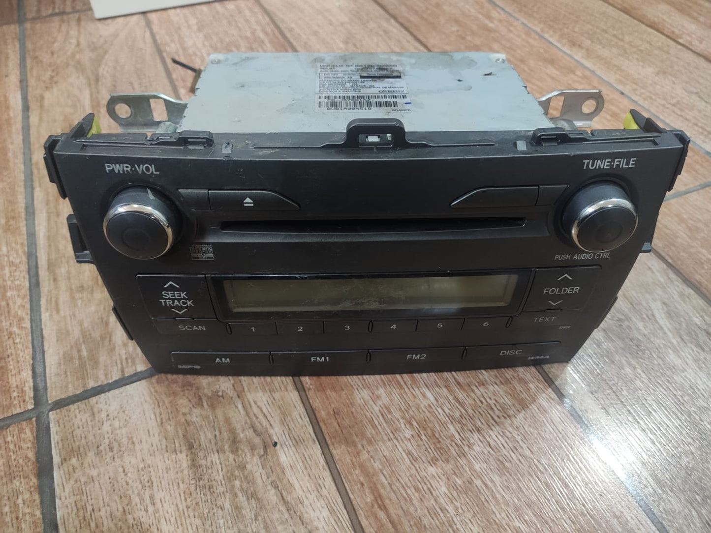 Radio Cd player Corolla 2009 2010 2014 8612002850 Original