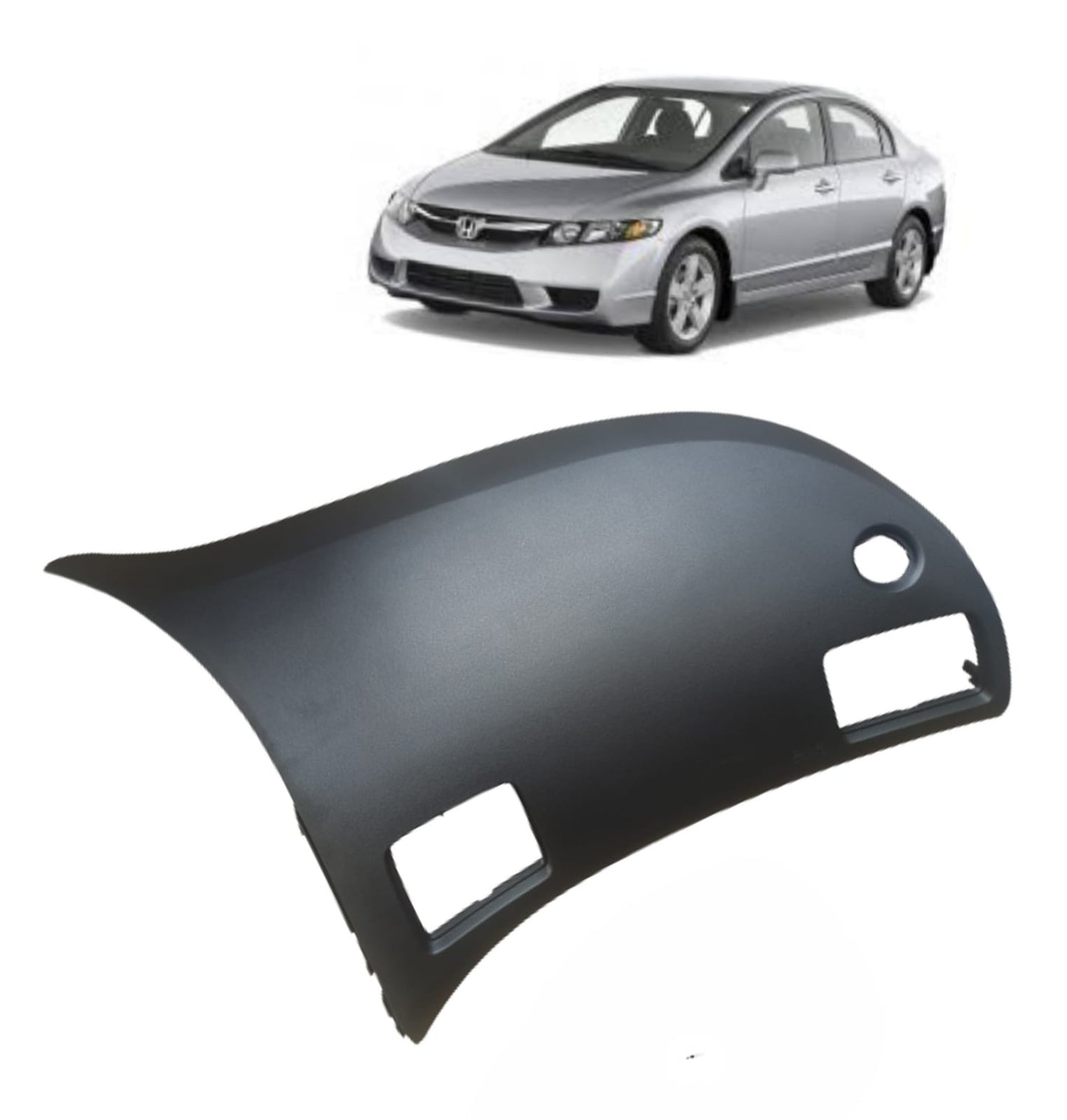 Capa Tampa Moldura Do Airbag Painel Passageiro Hon new Civic 2007 2008 2009 2010 2011 Passageiro