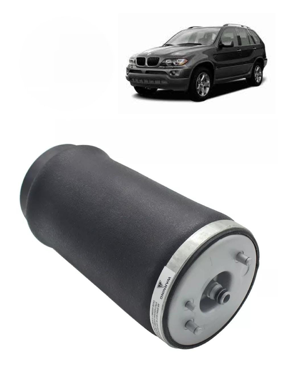 Bolsa de Ar Suspensão Traseira Esquerda Bmw X5 E53 2000 2001 2002 2003 2004 2005 2006 37121095579 37126750355