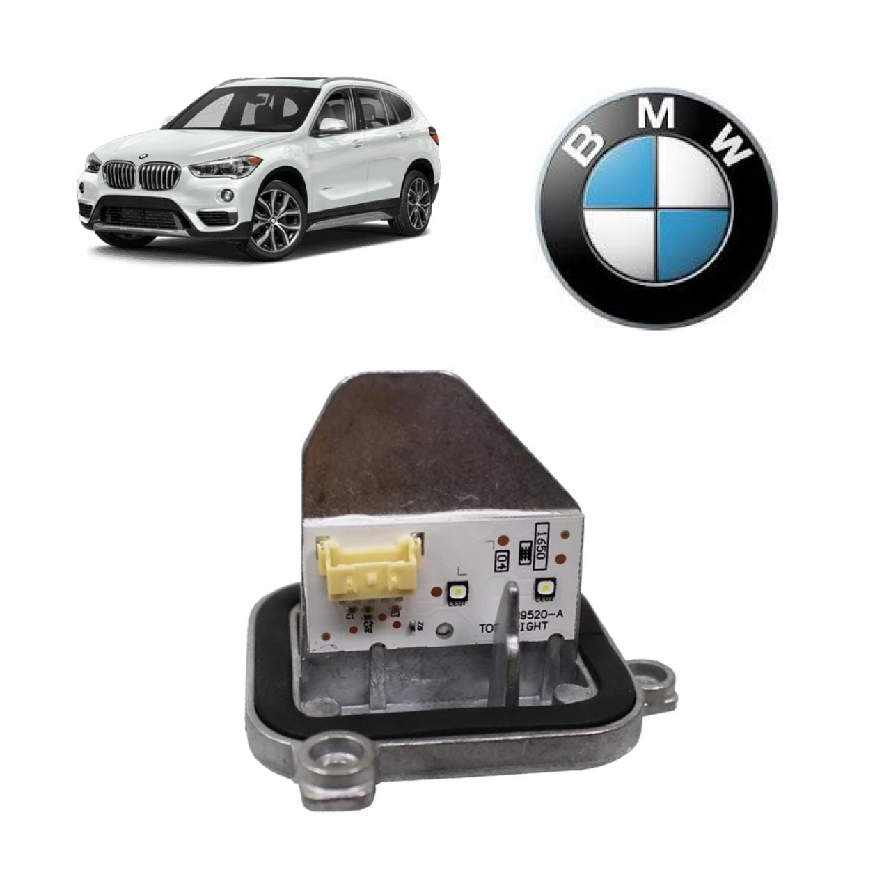 Modulo Reator Farol Direito Bmw X1 X2 2016 2017 2018 2019 63117428792 90068145 Passageiro