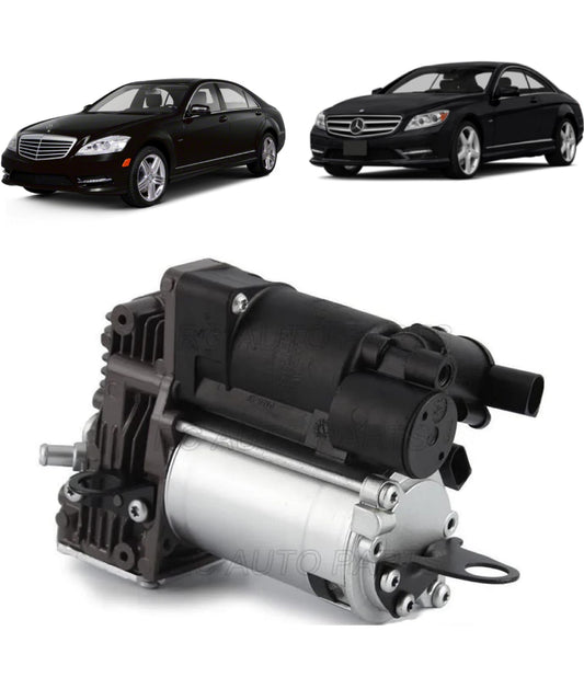 Compressor da Suspensão Ar Merced S550 S500 2008 2013 A2213201704 A2213201904 A2213200304 A2213200704 A2213201604