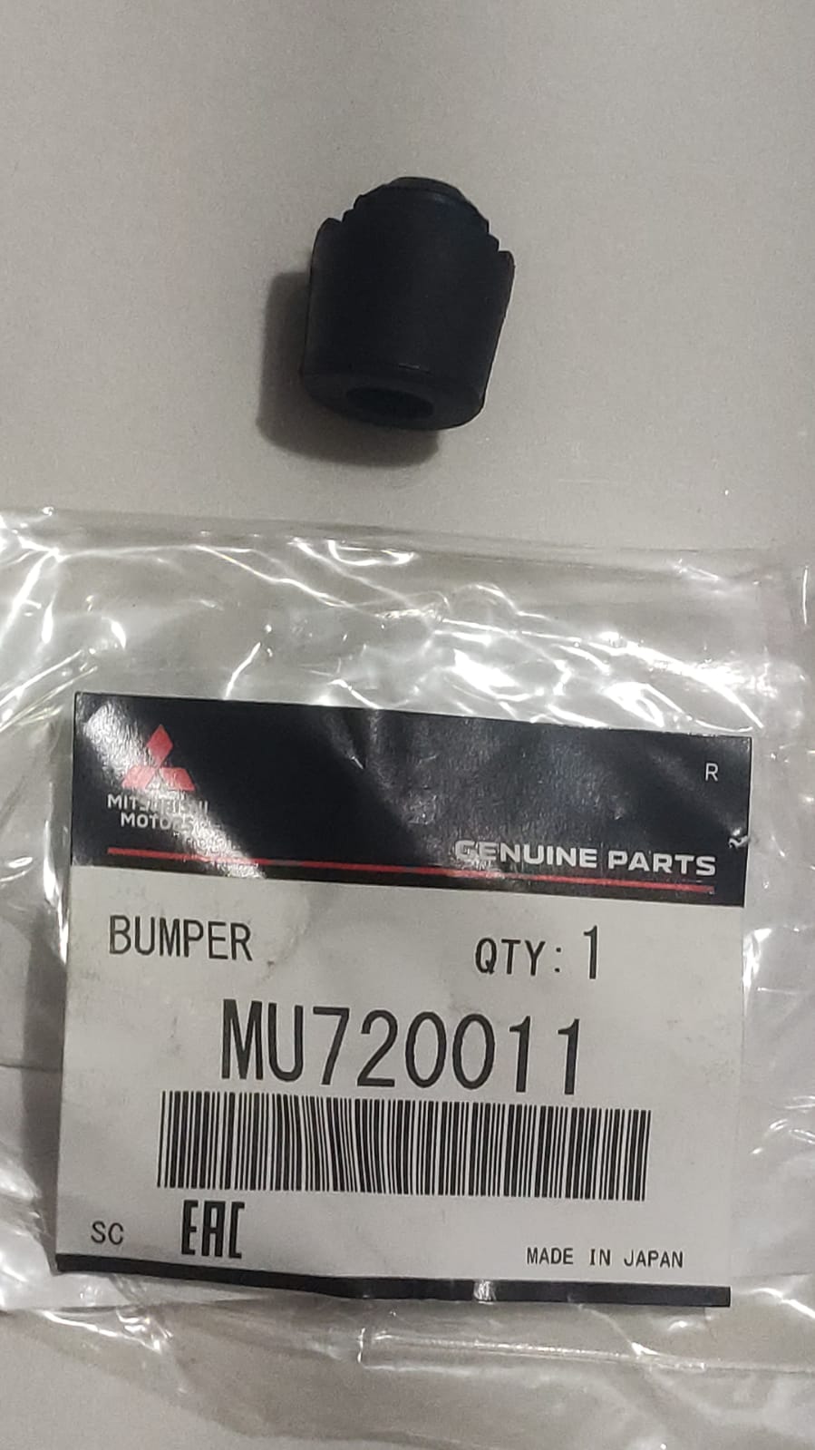 Batente de Borracha Porta Malas Tampa Traseira Asx Outlander Pajero 2009 2010 2013 2014 2015 2016 2018 2020 MU720011