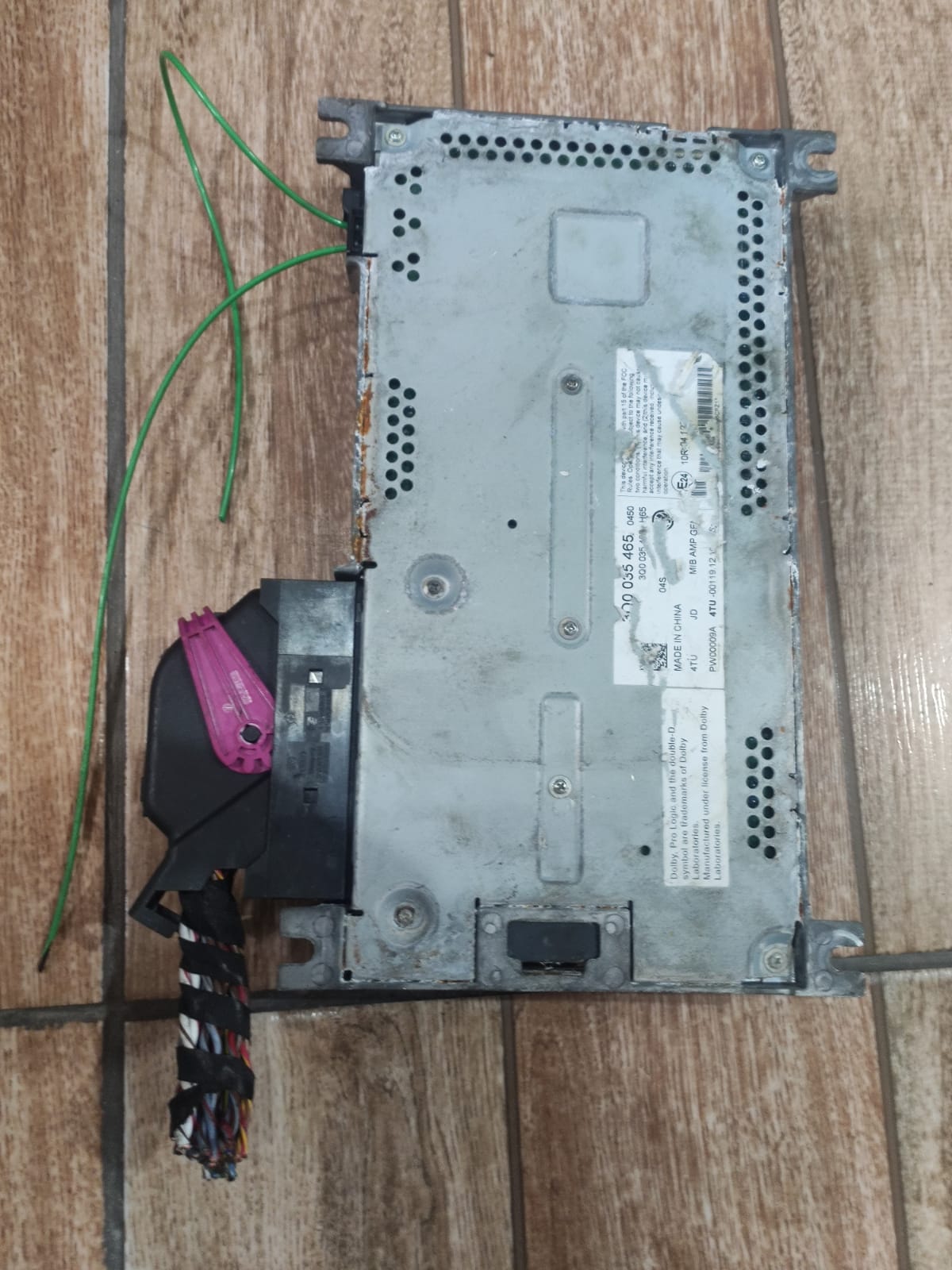 Modulo Amplificar Som Passat Tiguan 2016 2017 2021 3q0035465