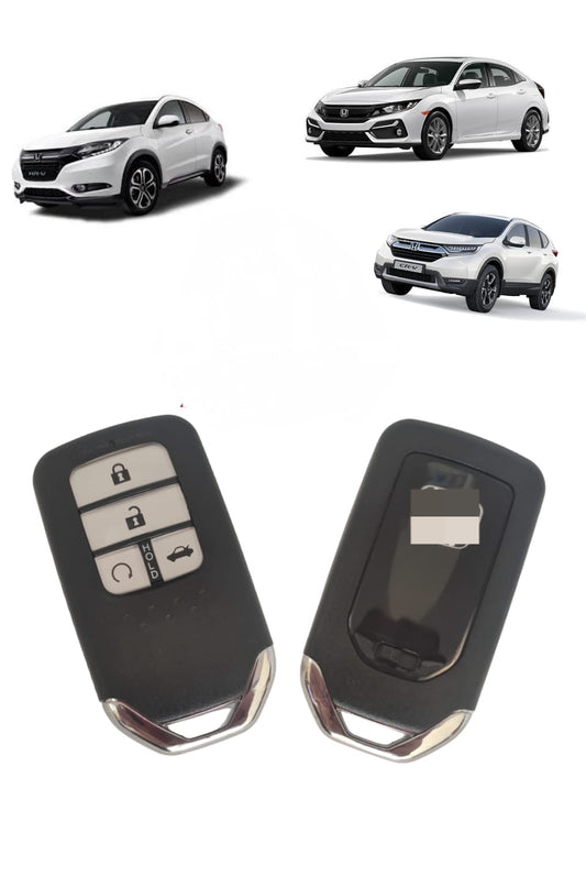 Chave De Presença Novo Civic Cr-v Hr-v 2017 2018 2019 2020 2021 2022 4 botoes Frequência: 433 Mhz