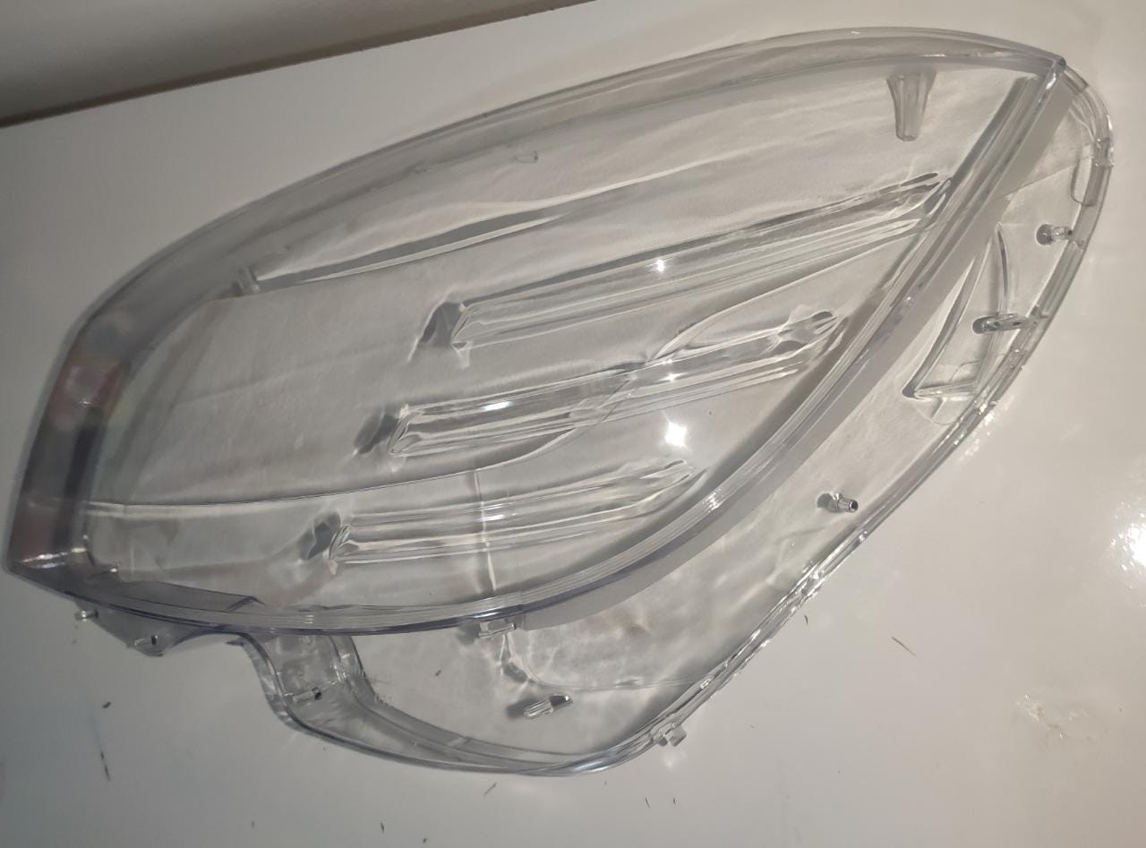Lente do Farol Dianteiro Esquerdo Mercedes C180 C200 W204 2007 2008 2009 2010 2011 Motorista