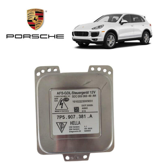 Modulo Reator Farol Xenon Porsche Cayenne 2010 2011 2012 2013 2014 2015 Original 7P5907381A, 5DC00906040, 10102223005631