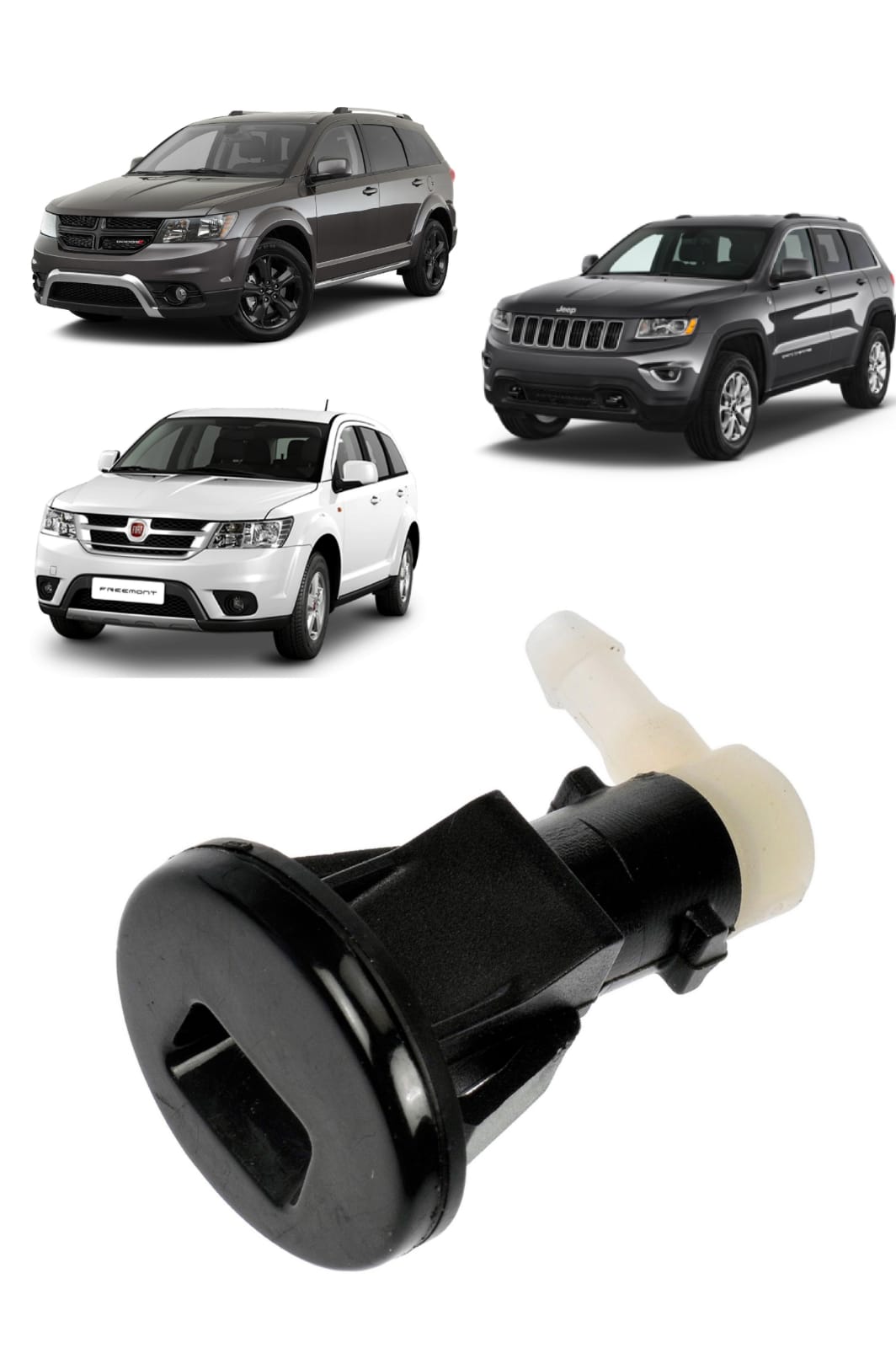 Esguicho Brucutu Limpador de Agua Traseiro Jeep Grand Cherokee Journey Freemont 2011 2013 2020 57010735AB K57010735ab