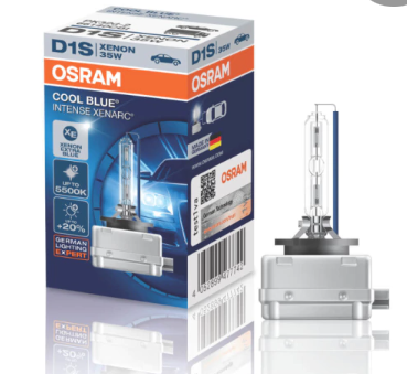 Lâmpada D1s Xenon Osram Farol Sorento Xc60 C4 Pallas Sonata Azera Santa Fe Vera Cruz Bmw 320i 328i 5500k Branco 66144cbi