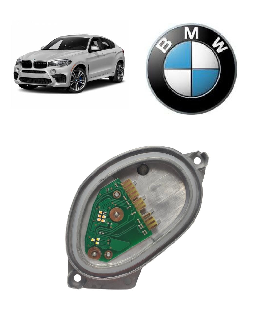 Modulo Reator de Seta Esquerdo do Farol Led Bmw X5 X6 2018 2019 2020 63119477989