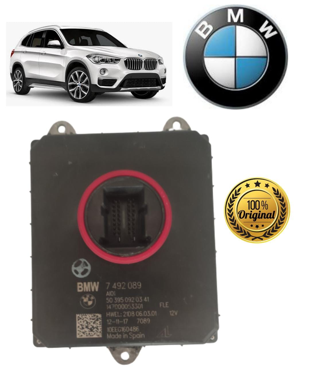 Módulo Reator Farol Led Bmw X1 2016 2017 2018 Original