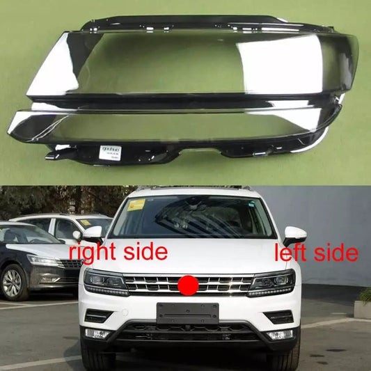 Lente do Farol Dianteiro Esquerdo Tiguan 2017 2018 Motorista Led